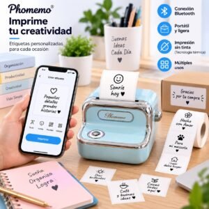 Impresora Térmica de Etiquetas Portátil Phomemo M150