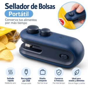 Sellador Automático Portátil de Bolsas