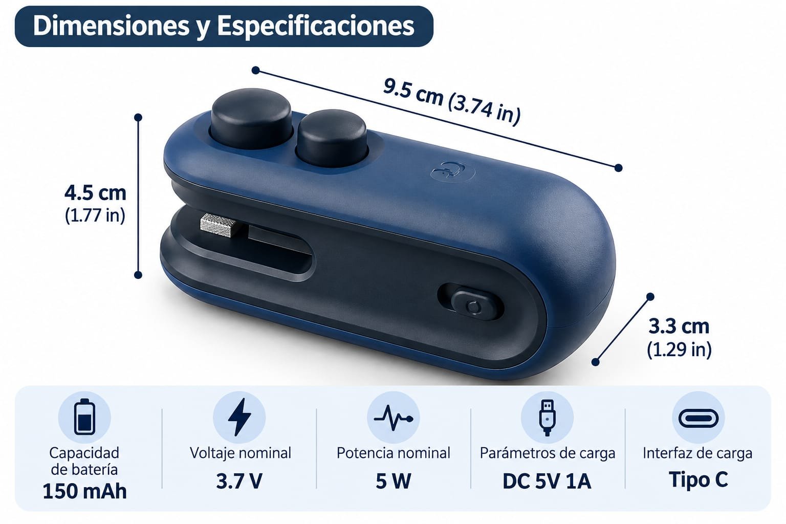 Sellador Automático Portátil de Bolsas - Imagen 4